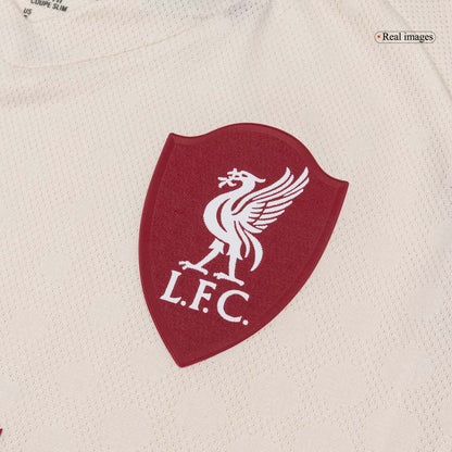 Camiseta Auténtica SZOBOSZLAI #8 Liverpool 2025/26 Segunda Equipación -Versión Jugador