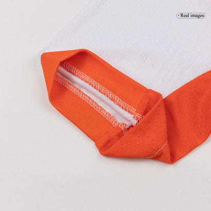 Camiseta Auténtica F.DE JONG #21 Netherlands 2026 Segunda Equipación Copa del Mundo -Versión Jugador