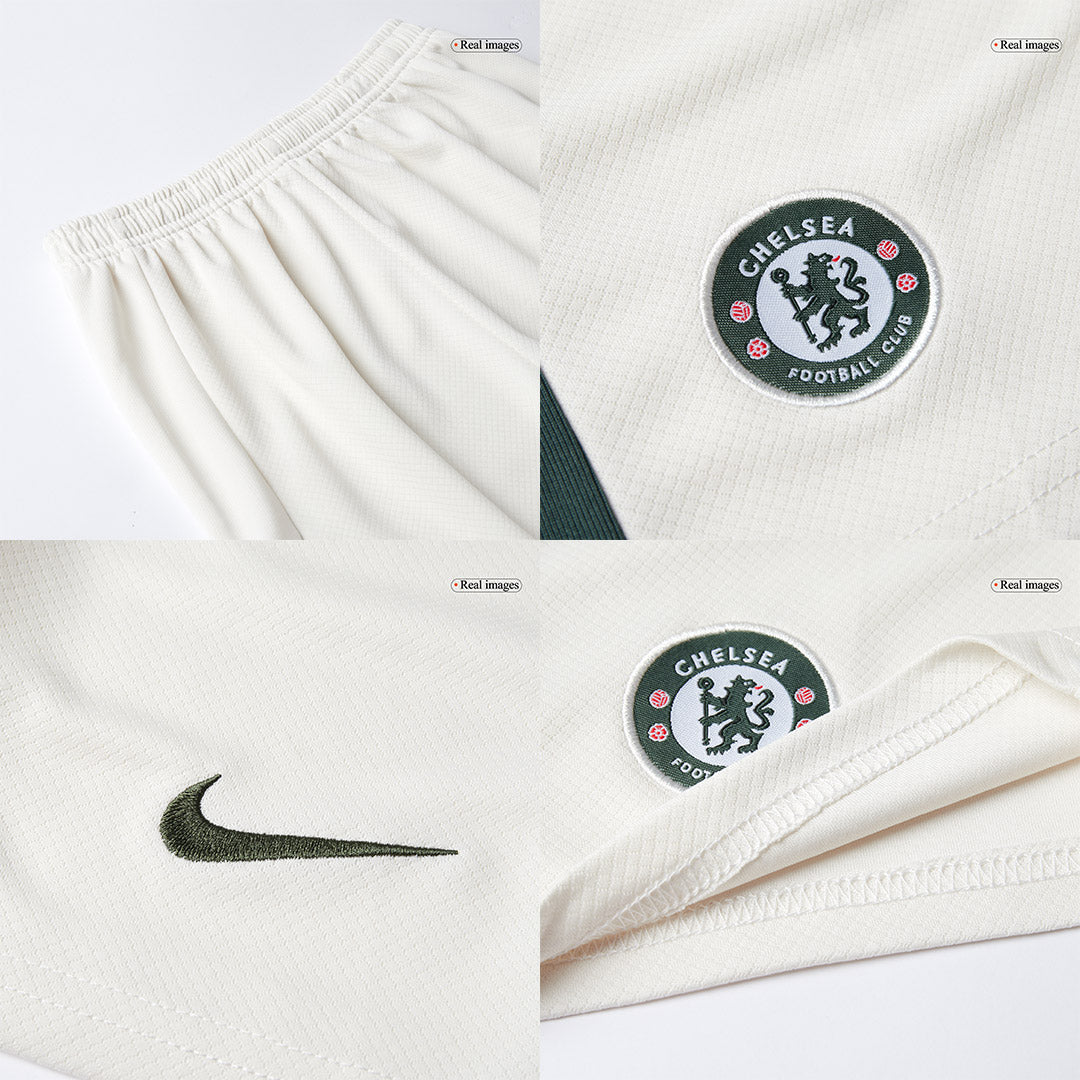 Conjunto Infantil Completo Chelsea 2025/26 Segunda Equipación Kids-Camisetas Pasion Shop