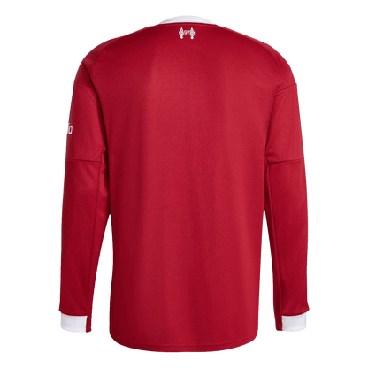 Camiseta Manga Larga Liverpool 2025/26 Primera Equipación-Versión Hincha