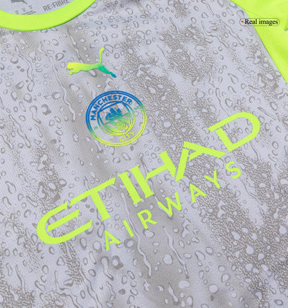 Conjunto Infantil Completo Manchester City 2025/26 Tercera Equipación Kids