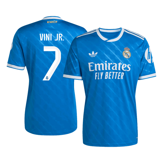 Camiseta VINI JR. #7 Real Madrid 2025/26 Tercera Equipación-Versión Hincha