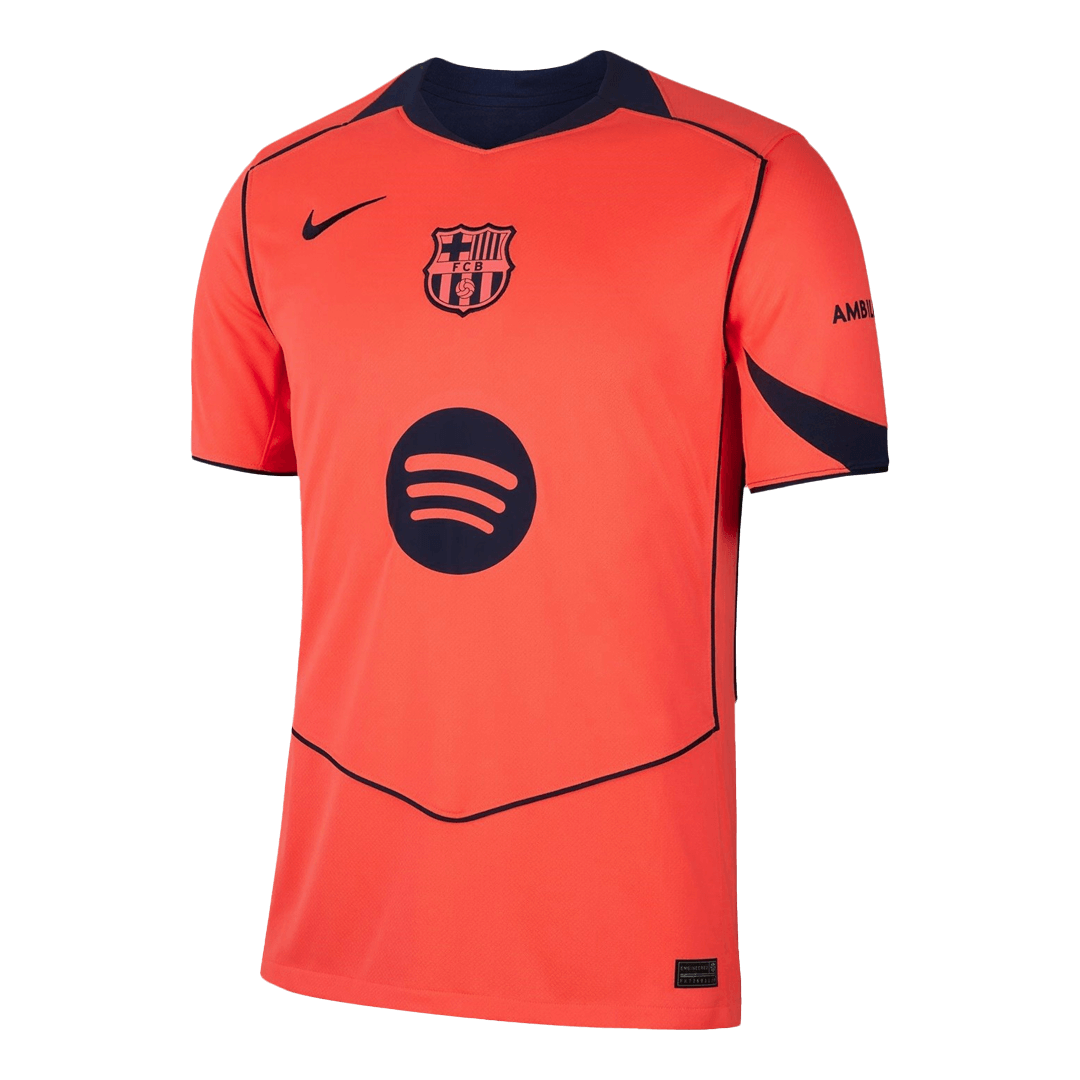 UCL Camiseta RAPHINHA #11 Barcelona 2025/26 Tercera Equipación - Versión Hincha