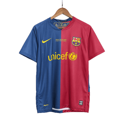 UCL Camiseta Retro 2008/09 Barcelona Primera Equipación