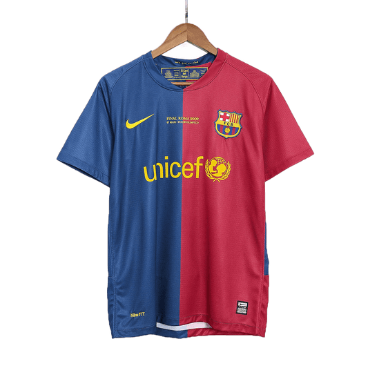 UCL Camiseta Retro 2008/09 Barcelona Primera Equipación