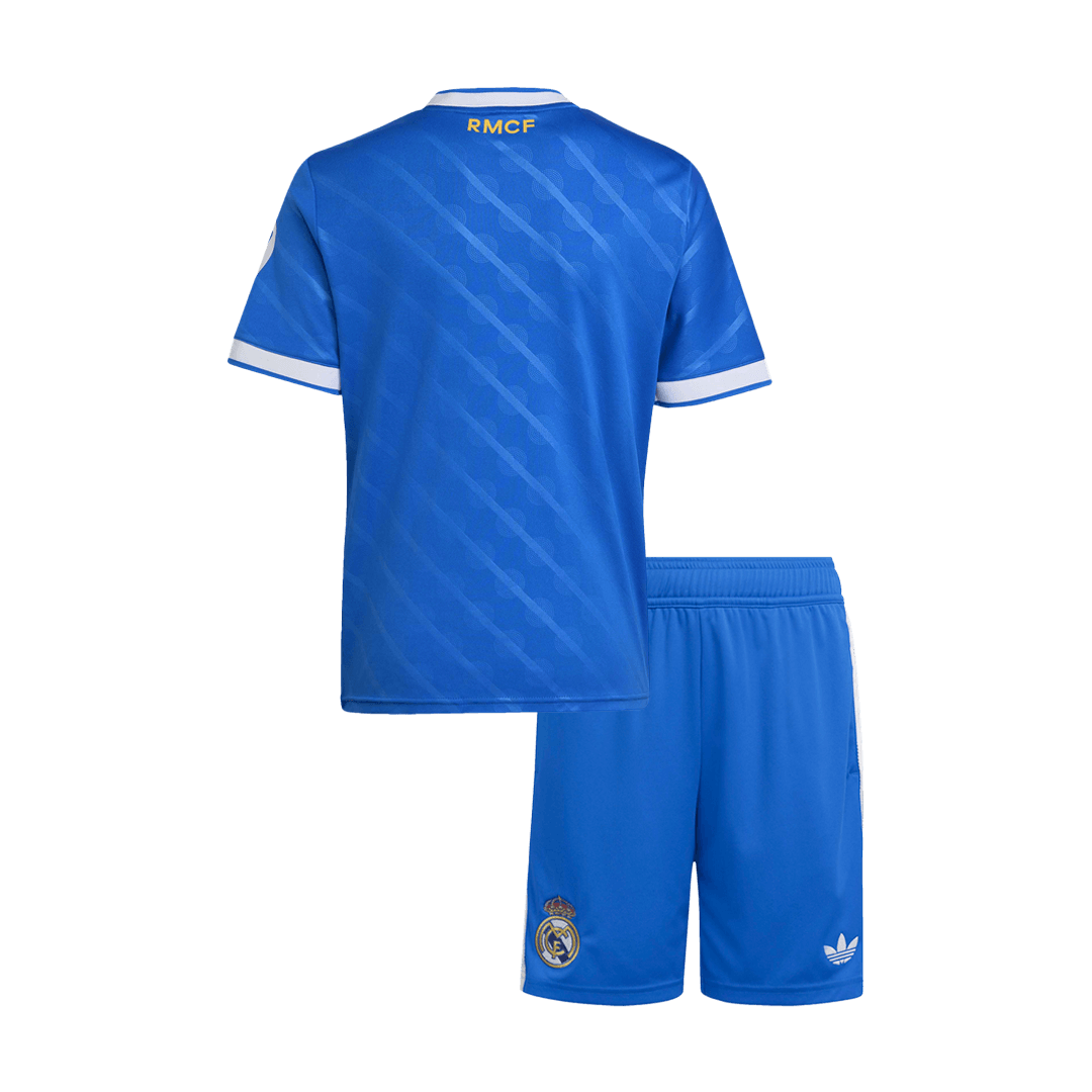 Conjunto Infantil Real Madrid 2025/26 Tercera Equipación-Camisetas Pasion Shop