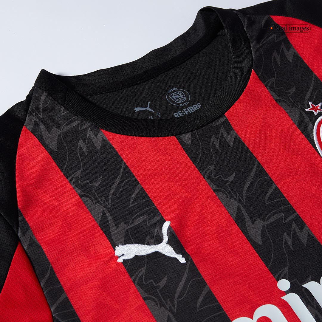 Conjunto Completo AC Milan 2025/26 Primera Equipación-Camisetas Pasion Shop