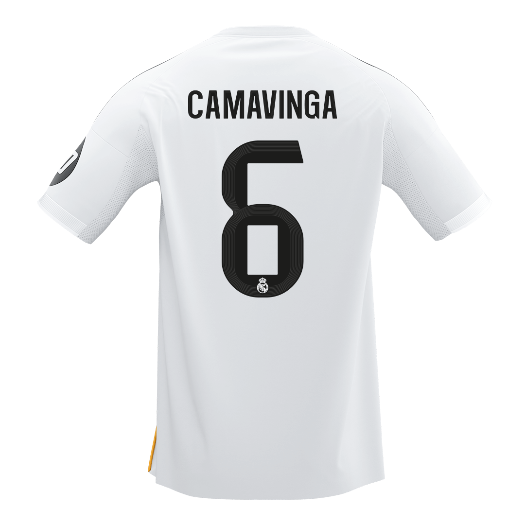 Calidad Premium Camiseta CAMAVINGA #6 Real Madrid 2025/26 Primera Equipación -Versión Hincha