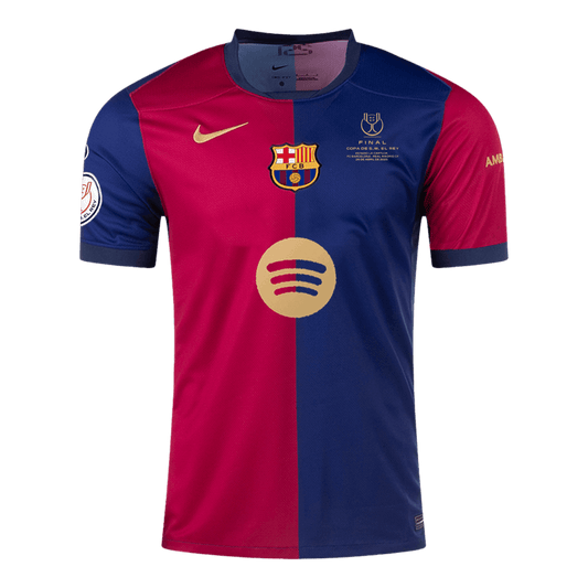Camiseta Barcelona Copa del Rey Final 2024/25 Primera Equipación Hombre - Versión Hincha