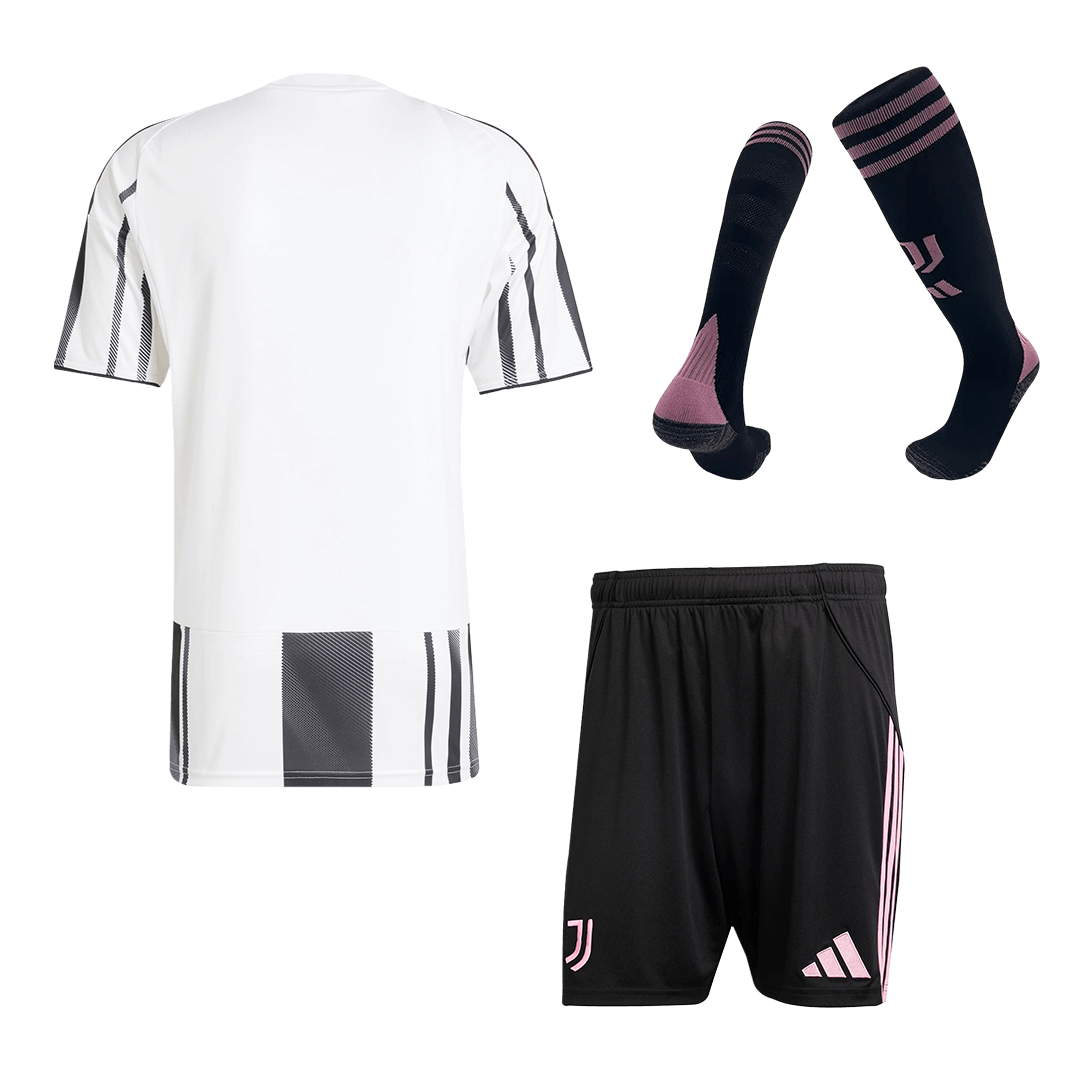 Conjunto Completo Juventus 2025/26 Primera Equipación-Camisetas Pasion Shop