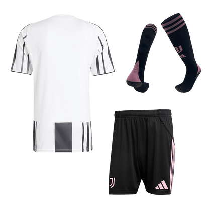 Conjunto Completo Juventus 2025/26 Primera Equipación-Camisetas Pasion Shop