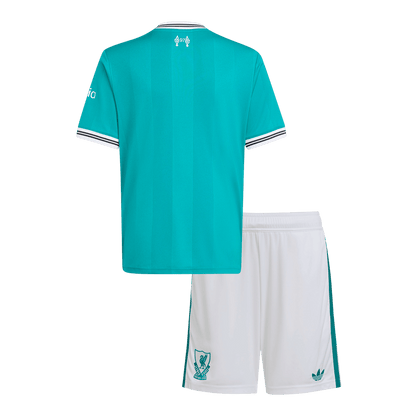 Conjunto Infantil Liverpool 2025/26 Tercera Equipación