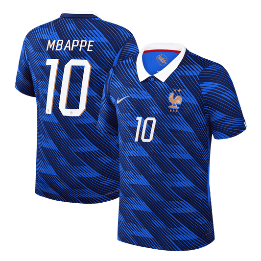 Camiseta Auténtica MBAPPE #10 France 2026 Primera Equipación Copa del Mundo -Versión Jugador