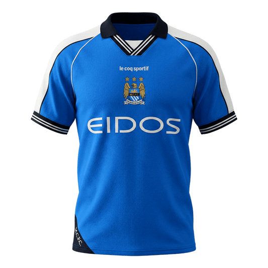 Retro 1999/01 Manchester City Primera Equipación
