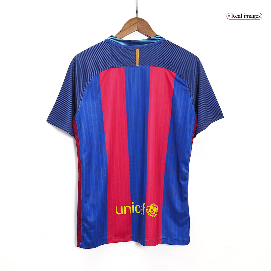 Retro 2016/17 MESSI #10 Barcelona Primera Equipación