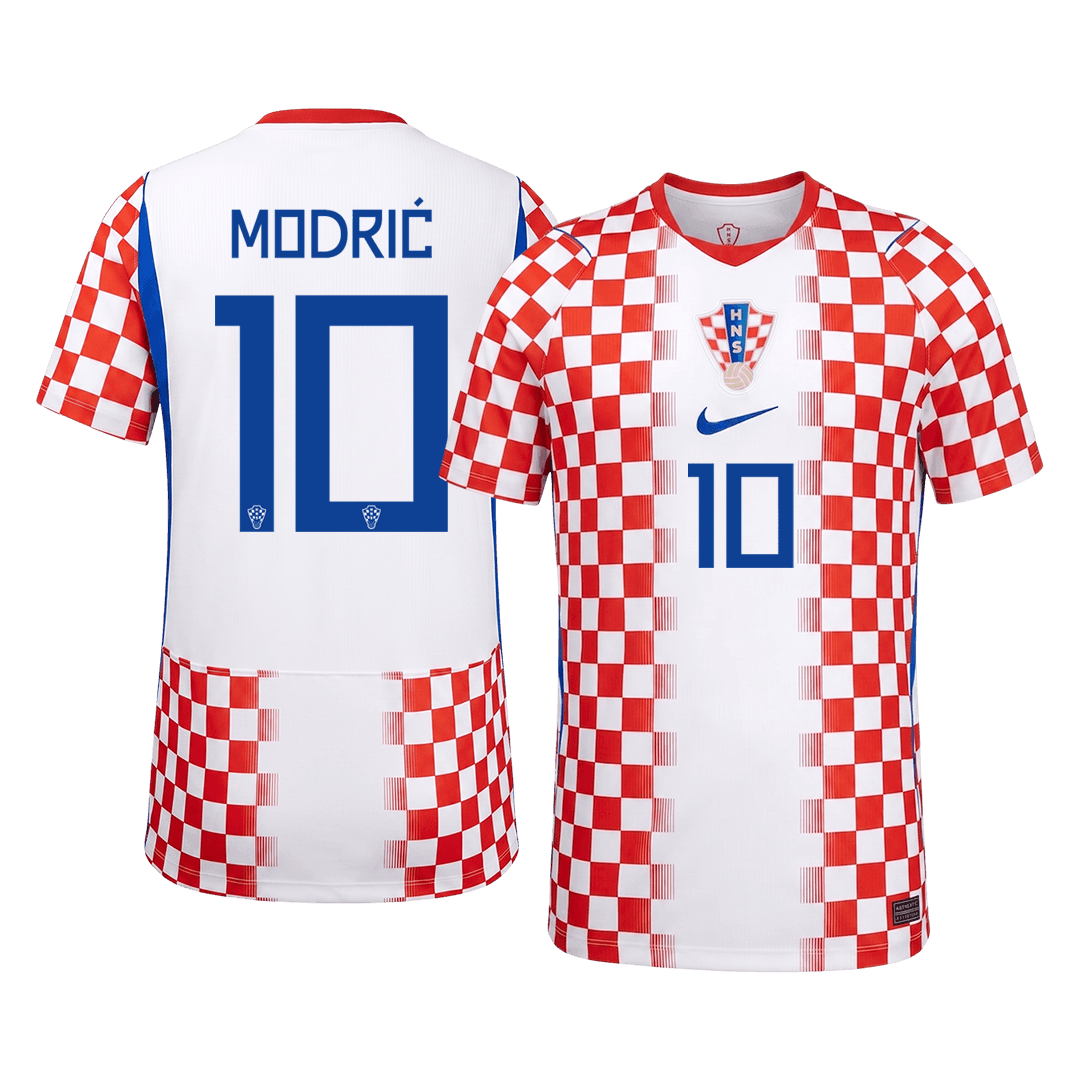 Camiseta MODRIĆ #10 Croatia 2026 Primera Equipación Copa del Mundo - Versión Hincha
