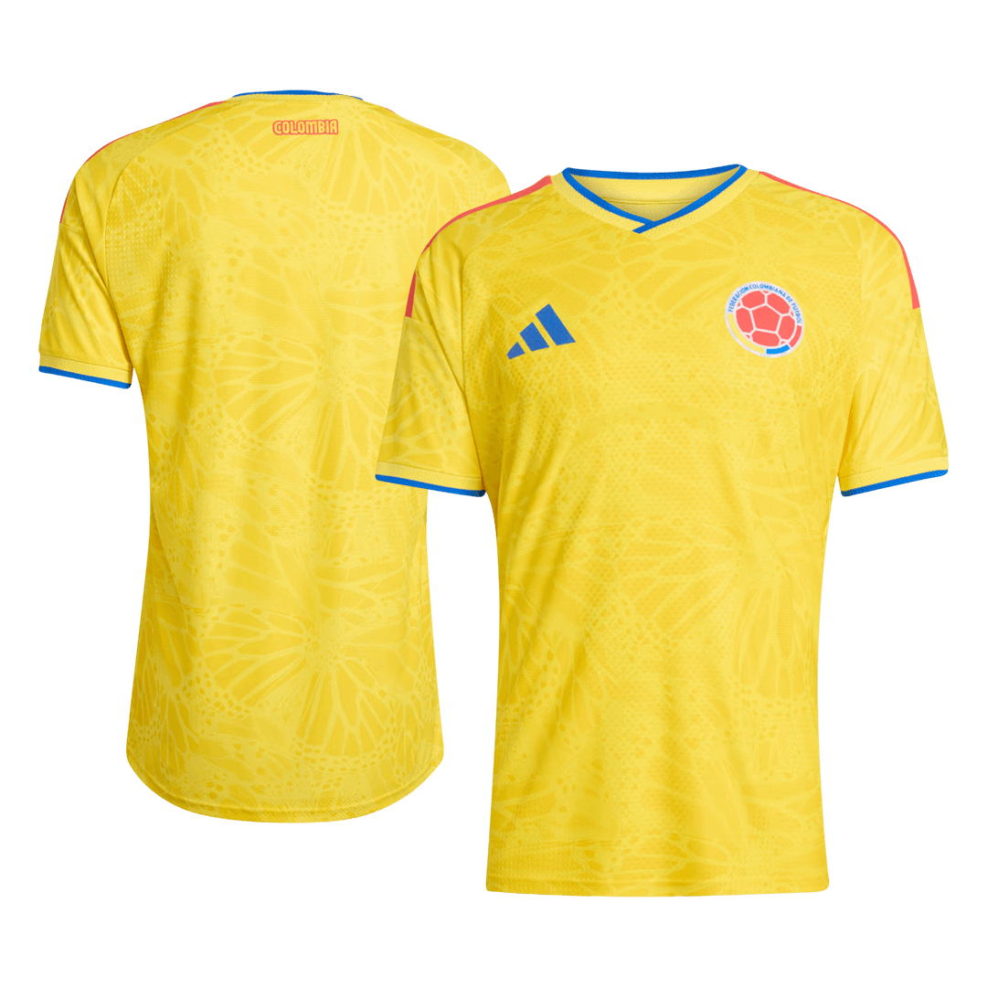 Camiseta Auténtica Colombia 2026 Primera Equipación Copa del Mundo -Versión Jugador