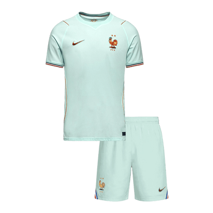 Conjunto Infantil France 2026 Segunda Equipación Copa del Mundo
