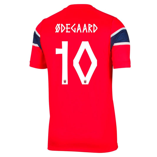 Camiseta Ødegaard #10 Norway 2026 Primera Equipación Copa del Mundo - Versión Hincha