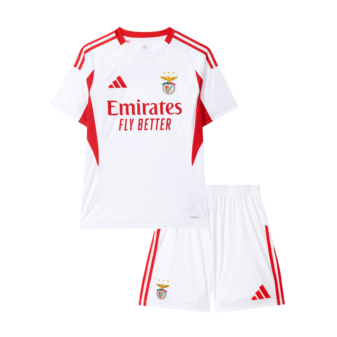 Conjunto Infantil Benfica 2025/26 Tercera Equipación-Camisetas Pasion Shop
