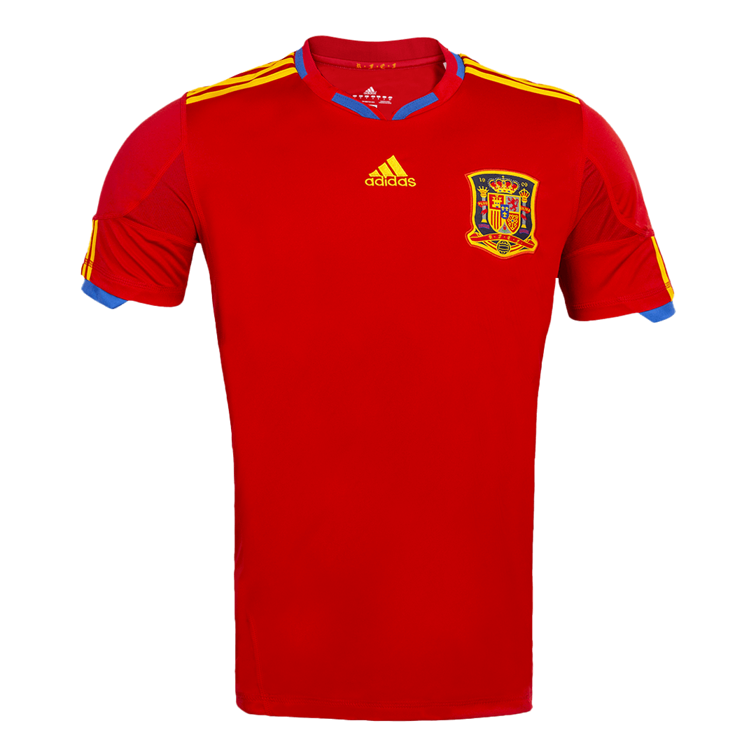 Retro 2010 DAVID VILLA #7 Spain Primera Equipación Copa del Mundo