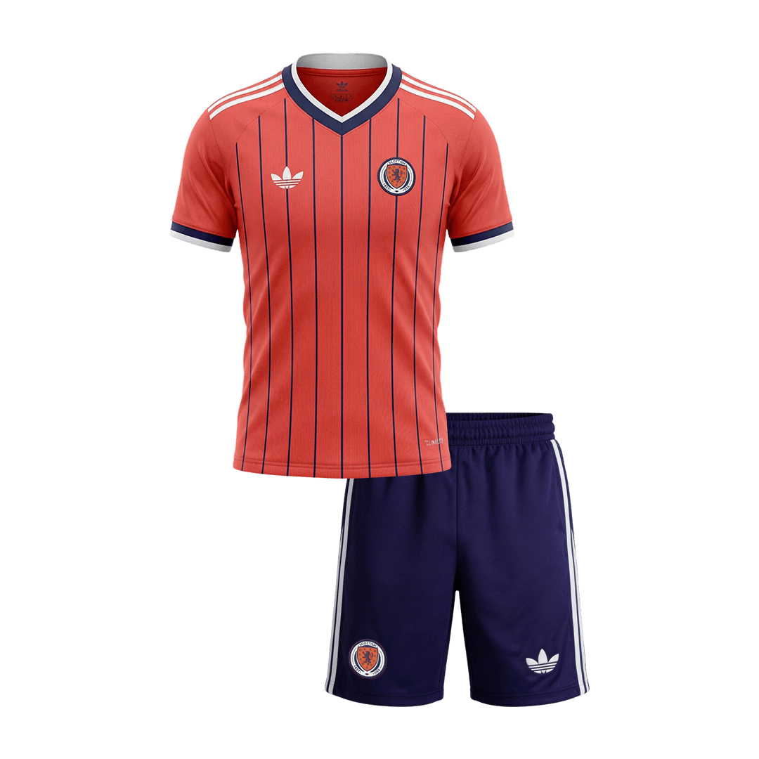 Conjunto Infantil Scotland 2026 Segunda Equipación Copa del Mundo