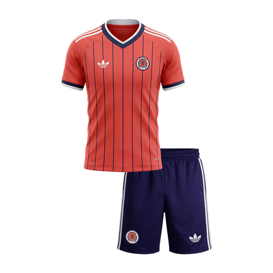 Conjunto Infantil Scotland 2026 Segunda Equipación Copa del Mundo