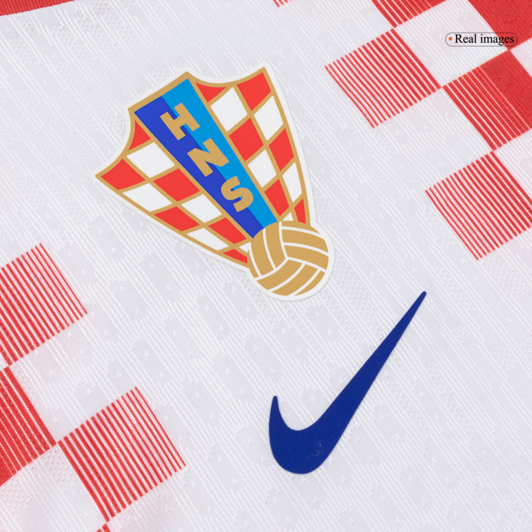 Camiseta Auténtica MODRIĆ #10 Croatia 2026 Primera Equipación Copa del Mundo -Versión Jugador
