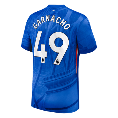 Calidad Premium Camiseta GARNACHO #49 Chelsea 2025/26 Primera Equipación -Versión Hincha