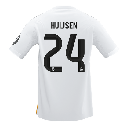Calidad Premium Camiseta HUIJSEN #24 Real Madrid 2025/26 Primera Equipación-Versión Hincha