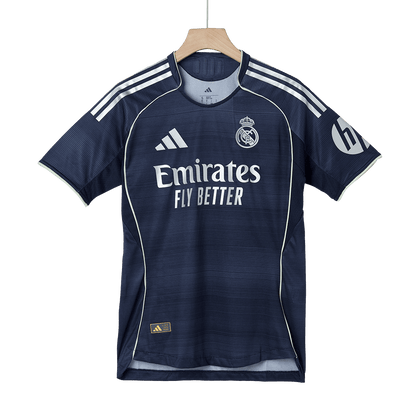 Camiseta Auténtica MBAPPÉ #9 Real Madrid 2025/26 Segunda Equipación-Versión Jugador