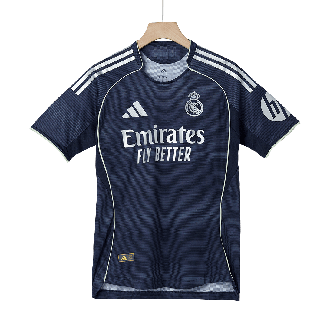 Camiseta Auténtica F.MENDY #23 Real Madrid 2025/26 Segunda Equipación -Versión Jugador