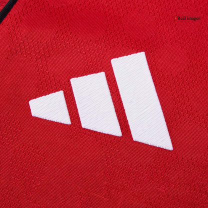 Camiseta Auténtica ŠEŠKO #30 Manchester United 2025/26 Primera Equipación-Versión Jugador-Camisetas Pasion Shop