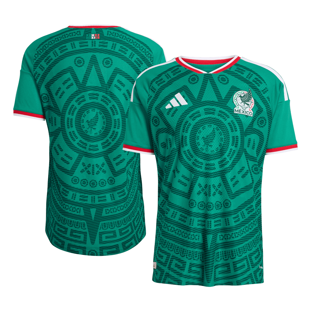 Camiseta Auténtica Mexico 2026 Primera Equipación Copa del Mundo -Versión Jugador
