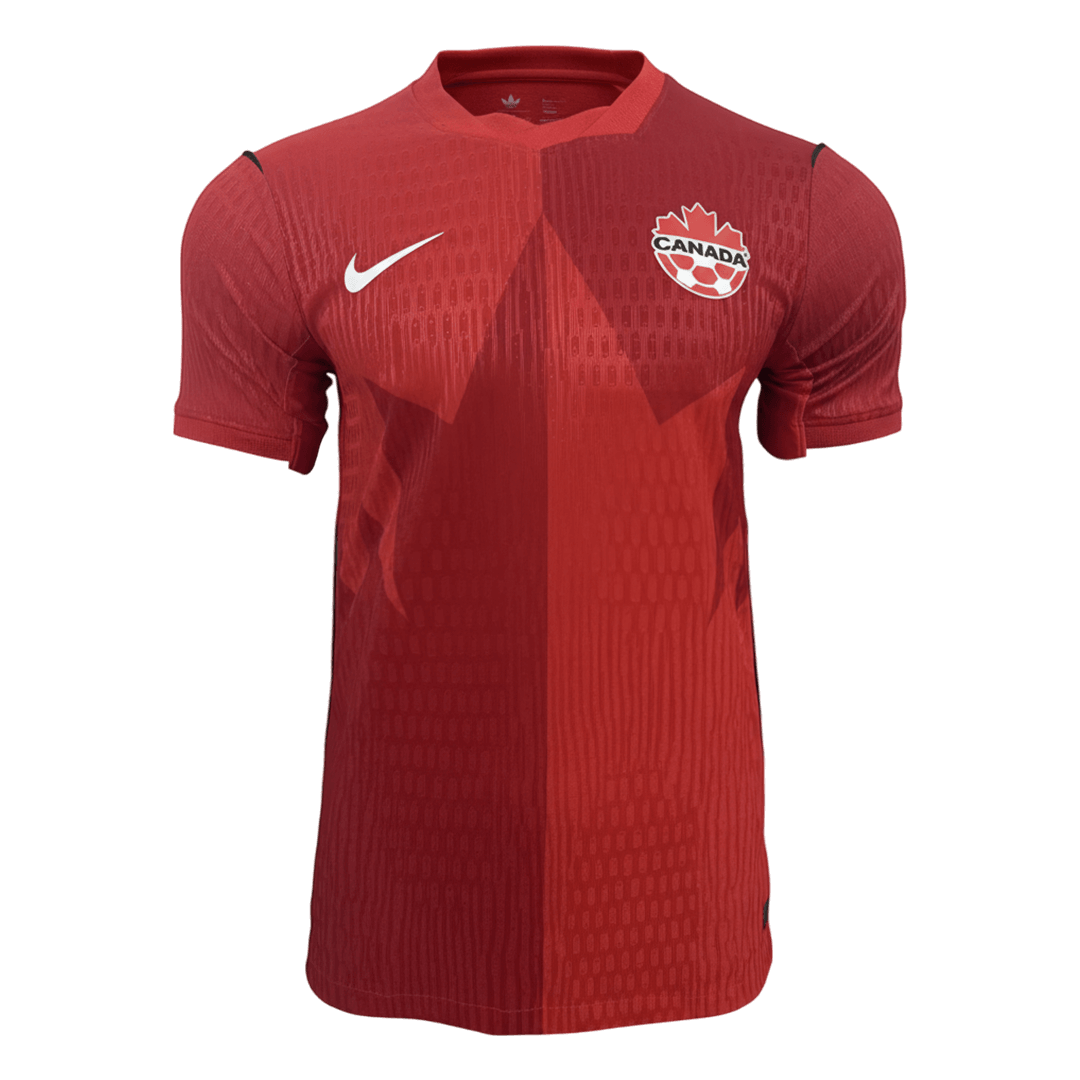 Camiseta Auténtica Canada 2026 Primera Equipación Copa del Mundo -Versión Jugador