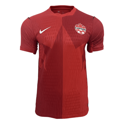 Camiseta Auténtica Canada 2026 Primera Equipación Copa del Mundo -Versión Jugador