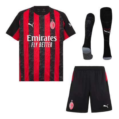 Conjunto Completo AC Milan 2025/26 Primera Equipación-Camisetas Pasion Shop