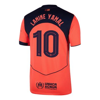 UCL Camiseta LAMINE YAMAL #10 Barcelona 2025/26 Tercera Equipación - Versión Hincha