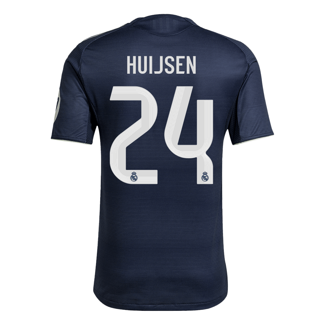 Camiseta Auténtica HUIJSEN #24 Real Madrid 2025/26 Segunda Equipación-Versión Jugador