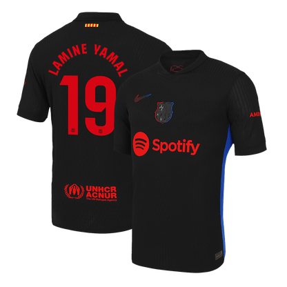 Camiseta LAMINE YAMAL #19 Barcelona 2024/25 Segunda Equipación - Versión Jugador