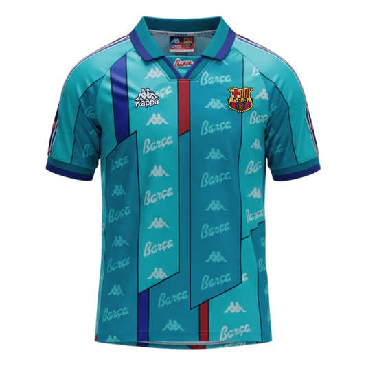 Retro 1996/97 Barcelona Segunda Equipación