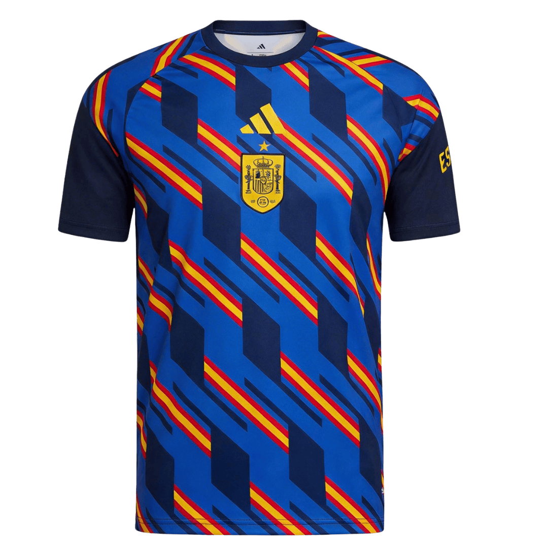 Camiseta Spain 2026 Pre-Partido Copa del Mundo - Versión Hincha