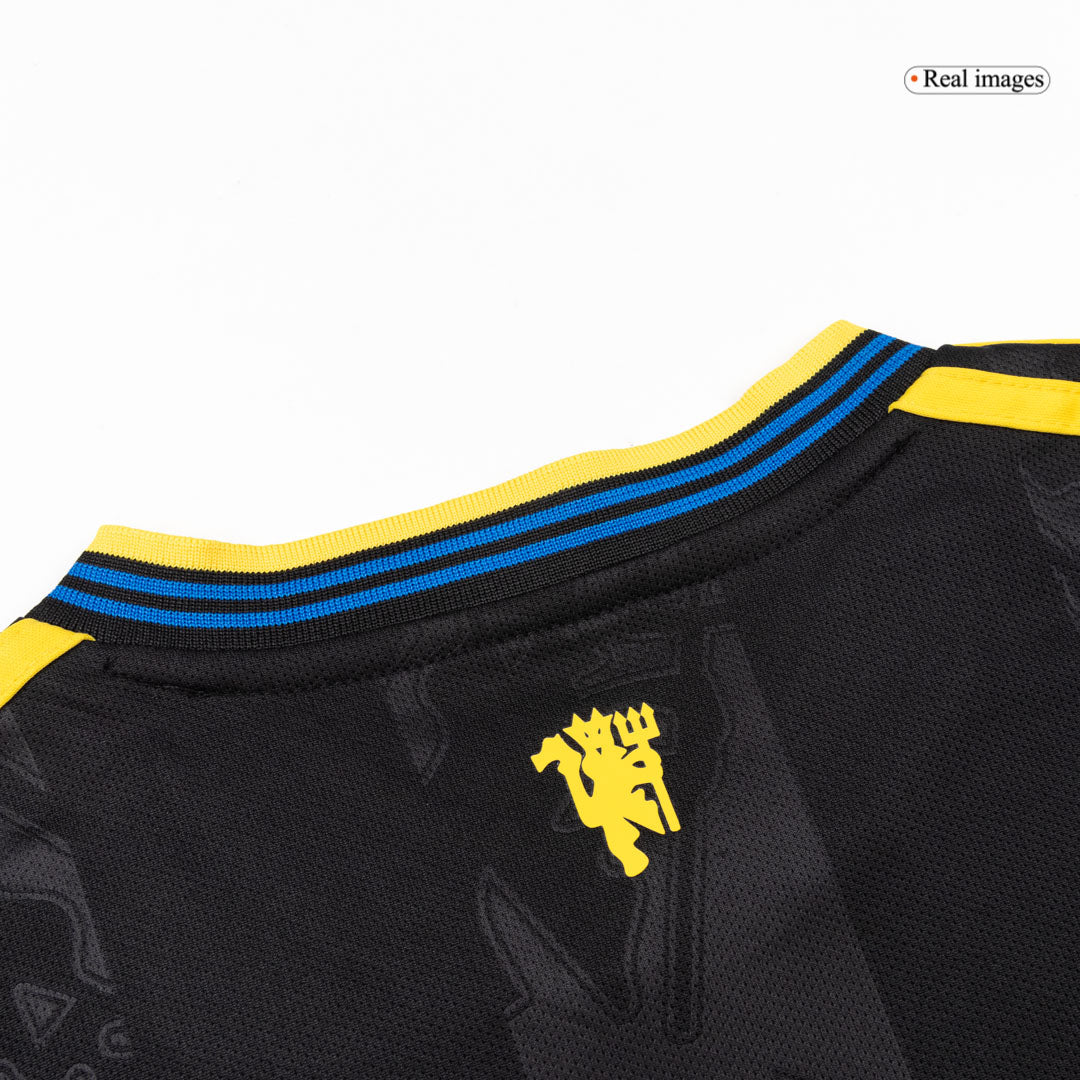 Conjunto Infantil Completo Manchester United 2025/26 Tercera Equipación Kids