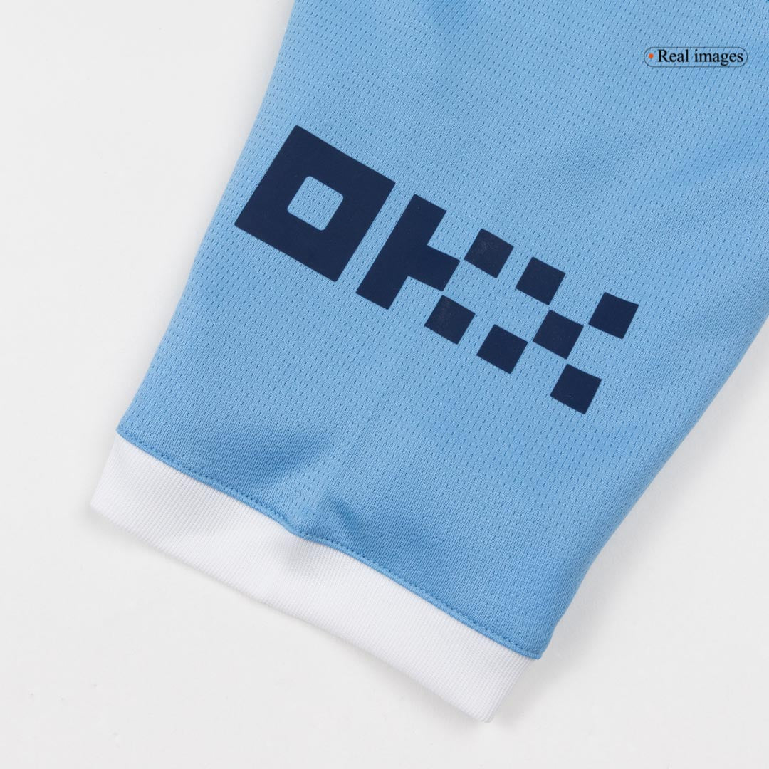 Calidad Premium Camiseta CHERKI #10 Manchester City 2025/26 Primera Equipación -Versión Hincha