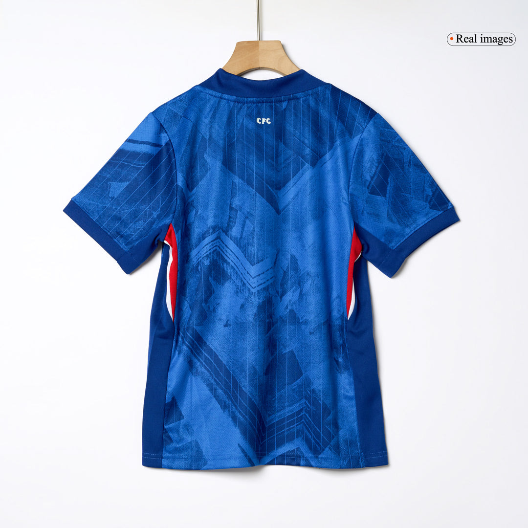 Conjunto Infantil Completo Chelsea 2025/26 Primera Equipación Kids-Camisetas Pasion Shop