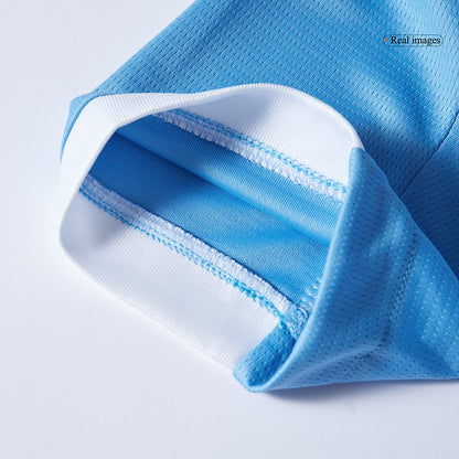 Conjunto Infantil Completo Manchester City 2025/26 Primera Equipación Kids-Camisetas Pasion Shop