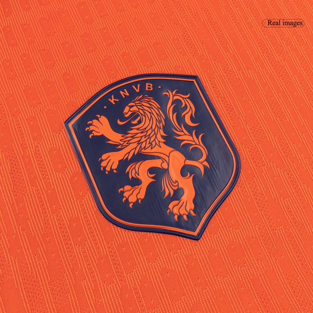 Camiseta Auténtica F.DE JONG #21 Netherlands 2026 Primera Equipación Copa del Mundo -Versión Jugador