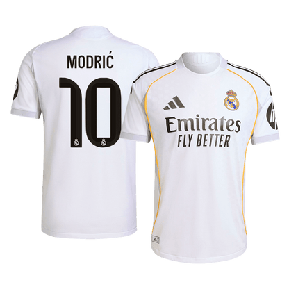 Camiseta Modrić #10 Real Madrid 2025/26 Primera Equipación Hombre - Versión Jugador-Camisetas Pasion Shop