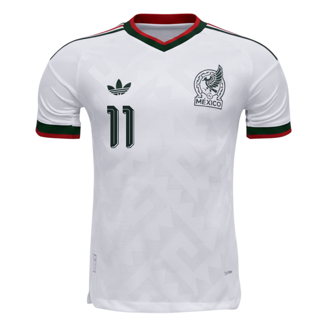 Camiseta Auténtica S.GIMENEZ #11 Mexico 2026 Segunda Equipación Copa del Mundo -Versión Jugador