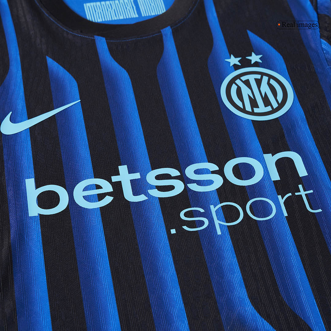 Camiseta Auténtica PAVARD #28 Inter Milan 2025/26 Primera Equipación -Versión Jugador